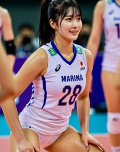 長谷川まりな（女子バレーボール選手）って何者？ AIで生成されたのか？？ | もあちゃれんじ